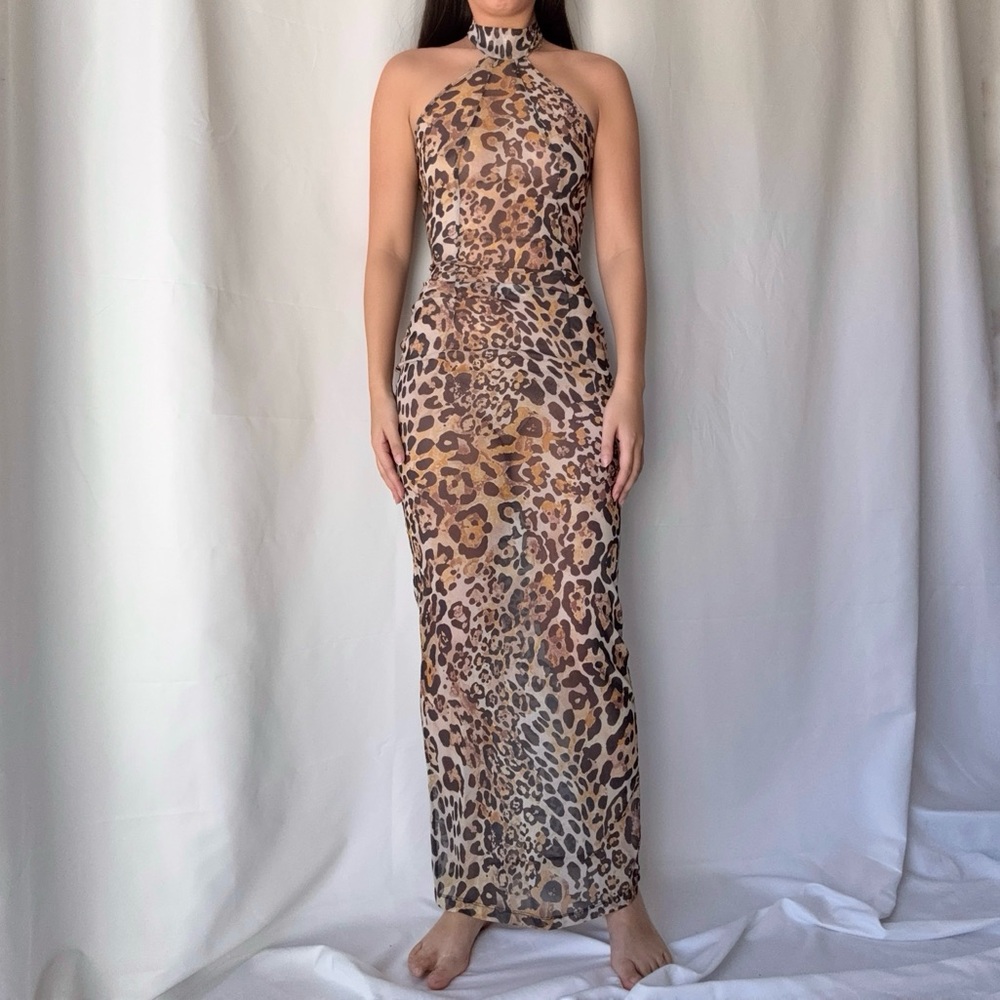 Halden Athena Dress - Leopard